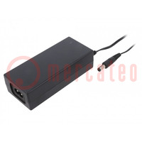 Power supply: switched-mode; 12VDC; 3A; Out: 5,5/2,5; 36W; -5÷40°C