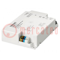 Power supply: switched-mode; LED; 60W; 20÷54VDC; 900÷1750mA; IP20