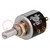 Potentiometer: axial; multiturn; 5kΩ; 2W; ±5%; 6,35mm; Serie: 534