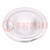 Lentille LED; rond; plexiglass PMMA; transparent; 13÷20°; Ø: 35mm