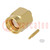 Plug; SMA; male; straight; 50Ω; soldering; for cable; PTFE