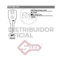 LLAVE ACERO AGA2 AGA