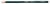 Bleistift STABILO® Othello®, Bezeichnung der Härte: HB, Ausführung des Spitzzustandes: gespitzt, Farbe des Schaftes: dunkelgrün mit hellgrünen Kantenstreifen