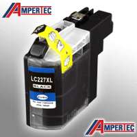 Ampertec Tinte kompatibel mit Brother LC-227XLBK schwarz