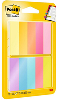3M 7100234524 karteczka samoprzylepna Prostokąt Niebieski, Zielony, Pomarańczowy, Różowy, Fioletowy, Żółty 50 ark. Samoprzylepny