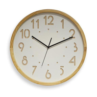 Orium 11135 wall/table clock Muur Mechanical clock Rond Wit, Hout