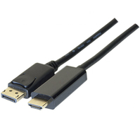 CUC Exertis Connect 128059 câble vidéo et adaptateur 2 m DisplayPort HDMI Noir