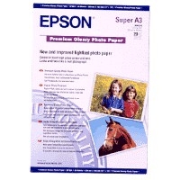 Epson A3+ Premium Glossy Photo Paper papel fotográfico