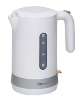 Clatronic WK 3452 bollitore elettrico 1,8 L 2200 W Bianco