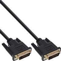 InLine 4043718096961 DVI cable 1 m DVI-D Black