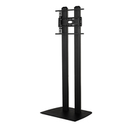 B-Tech Universal Flat Screen Floor Stand (VESA 600 x 400) - Twin 1.8m Columns