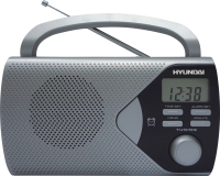 Hyundai PR 200S rádió Hordozható Analóg Szürke