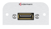 Kindermann 7441000588 Steckdose DisplayPort Aluminium