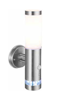 Brilliant Bole Outdoor wall lighting E27 LED Stainless steel, White
