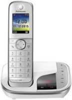 Panasonic KX-TGJ320 Telefon w systemie DECT Nazwa i identyfikacja dzwoniącego Biały