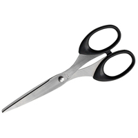 Hainenko SC6 stationery/craft scissors Universal Straight cut Black, Silver