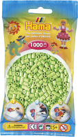 Hama Beads 207-47 Bag 1000 Beads Pastel Green
