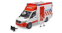 BRUDER 02676 Modelo a escala de ambulancia Previamente montado 1:16
