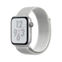 Apple Watch Nike+ Series 4 OLED 44 mm Digitale 368 x 448 Pixel Touch screen Argento Wi-Fi GPS (satellitare)