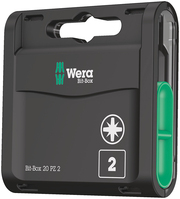 Wera Bit-Box 20 PZ punta per cacciavite 15 pz