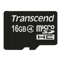 Transcend TS16GUSDC4 mémoire flash 16 Go MicroSDHC Classe 4