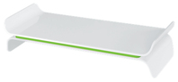 Leitz 65040054 soporte para monitor 68,6 cm (27") Verde, Blanco Escritorio
