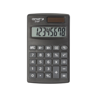 Genie 215 P calculatrice Poche Calculatrice basique Noir