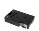 Brother Laminated Labelling Tape - 9mm, Black/Clear Matt cinta para impresora de etiquetas TC