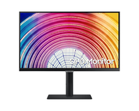 Samsung LS24A600NWUXXU computer monitor 61 cm (24") 2560 x 1440 pixels Wide Quad HD+ LCD Black