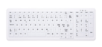 CHERRY AK-C7000 tastiera RF Wireless QWERTY Norvegese Bianco
