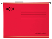Rexel 2115589 hanging folder A4 Cardboard Red