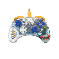 PDP REALMz Translúcido USB Gamepad Analógico/Digital Nintendo Switch, Nintendo Switch OLED
