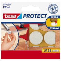 TESA Protect vloerbeschermer voor meubilair 9 stuk(s) Rond