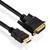 PureLink PI3000-020 adaptador de cable de vídeo 2 m HDMI tipo A (Estándar) DVI-D Negro