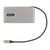 StarTech.com USB-C Multiport Adapter - HDMI/VGA - 4K 60Hz - 3-Port USB Hub - 100W Power Delivery Pass-Through - GbE - Travel Mini Docking Station w/ Charging - 1ft/30cm Wrap-Aro...