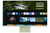 Samsung S32BM80GUU számítógép monitor 81,3 cm (32") 3840 x 2160 pixelek 4K Ultra HD Zöld, Fehér