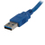 StarTech.com 1m SuperSpeed USB 3.0 Verlengkabel A naar A Blauw M/F