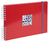 Exacompta French'Class album photo et protège-page Rouge 150 feuilles Reliure spiralée