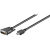Goobay 60580 video cable adapter 2 m DVI-D HDMI Black