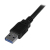 StarTech.com 3m, USB 3.0-A - USB 3.0-B USB kábel USB 3.2 Gen 1 (3.1 Gen 1) USB A USB B Fekete
