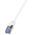 LogiLink 1m Cat.6A 10G S/FTP hálózati kábel Fehér Cat6a S/FTP (S-STP)