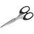 Hainenko SC6 stationery/craft scissors Universal Straight cut Black, Silver