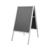 Europel 355110 bord- & informatiehouder Informatiestandaard A1 Aluminium Zilver