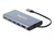 DeLOCK 87683 laptop dock & poortreplicator Bedraad USB 3.2 Gen 1 (3.1 Gen 1) Type-C Grijs