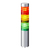 PATLITE LR4-302WJNU-RYG luce di allarme Fisso Ambra/Verde/Rosso LED