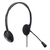Manhattan 179850 fejhallgató és headset Vezetékes Fejpánt Iroda/telefonos ügyfélközpont USB A típus Fekete