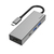 Hama 00200107 notebook dock & poortreplicator USB 3.2 Gen 1 (3.1 Gen 1) Type-C Antraciet, Grijs