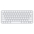 Apple Magic Tastatur Universal USB + Bluetooth Chinesisch, vereinfacht Aluminium, Weiß