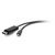 C2G 1,8m USB-C® naar DisplayPort™-adapterkabel - 4K 60Hz