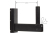 HQ Power Speaker wall bracket Metaal Zwart